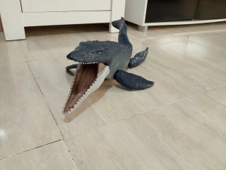 Figura dinosaurio marino Mosasaurus jurassic world