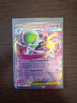 Carta Pokémon original Mega-Gardevoir EX.