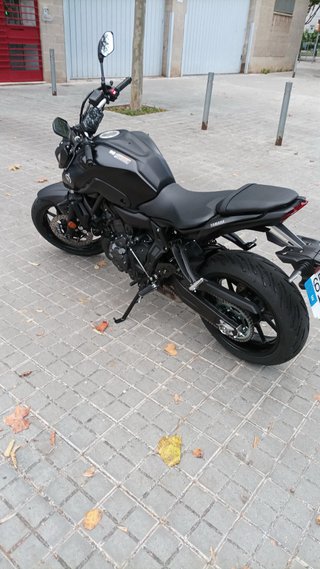 Yamaha MT-07 Negra
