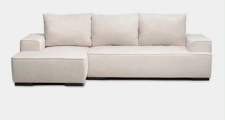 Sofá Cama Klast Tela Madera Beige