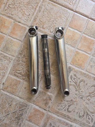 Bielas BMX Cromadas