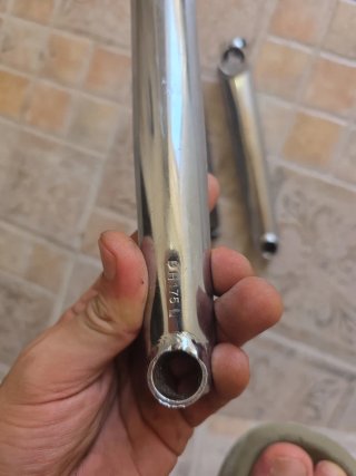 Bielas BMX Cromadas