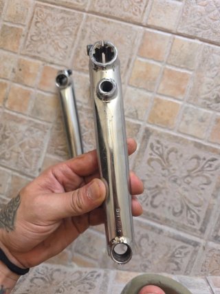 Bielas BMX Cromadas