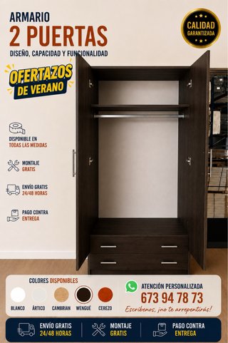Armario 2 Puertas armario armario armario armario