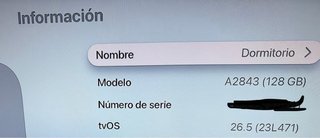 Apple TV 4K 128GB 3ª generación  + funda + HDMI