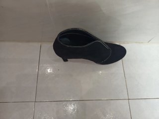 Botines charol negros