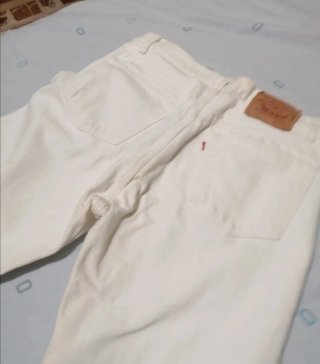Pantalón Levi's 501 Vintage Blanco