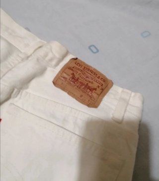 Pantalón Levi's 501 Vintage Blanco