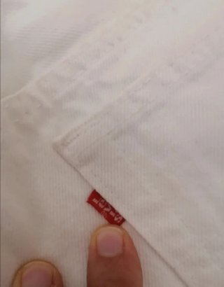 Pantalón Levi's 501 Vintage Blanco