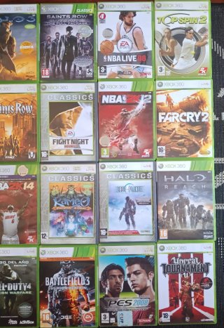 Lote 28 juegos Xbox 360