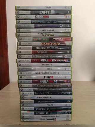 Lote 28 juegos Xbox 360