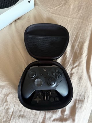 Xbox Series S + Mando Elite Series 2 + Funda