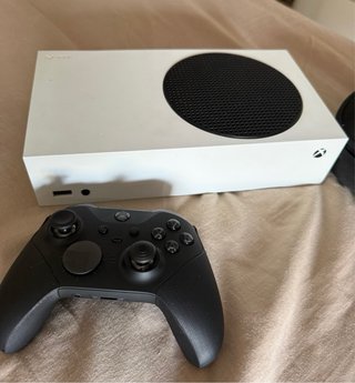 Xbox Series S + Mando Elite Series 2 + Funda
