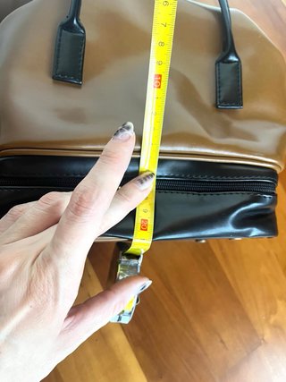 Bolso marrón/negro vintage y2k