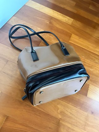 Bolso marrón/negro vintage y2k