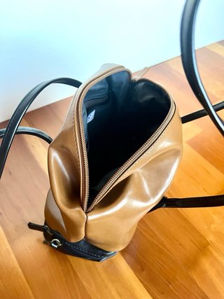 Bolso marrón/negro vintage y2k