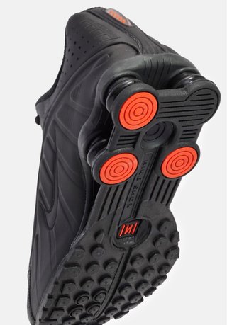 Nike Shox R4 Zapatillas deporte Negras Rojas n. 38
