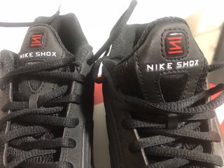 Nike Shox R4 Zapatillas deporte Negras Rojas n. 38