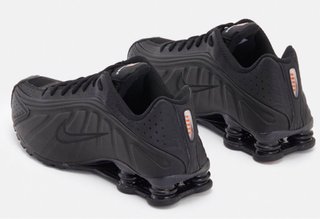 Nike Shox R4 Zapatillas deporte Negras Rojas n. 38