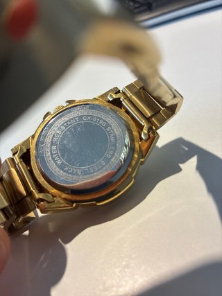 Reloj CHENXI Dorado
