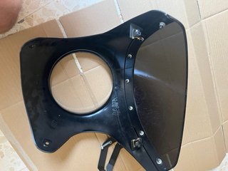 Parabrisas/Deflector/Carenado Moto Negro