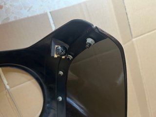 Parabrisas/Deflector/Carenado Moto Negro