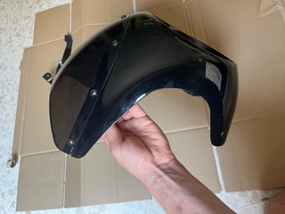 Parabrisas/Deflector/Carenado Moto Negro