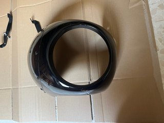 Parabrisas/Deflector/Carenado Moto Negro