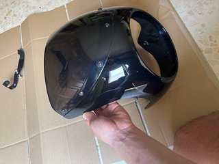 Parabrisas/Deflector/Carenado Moto Negro