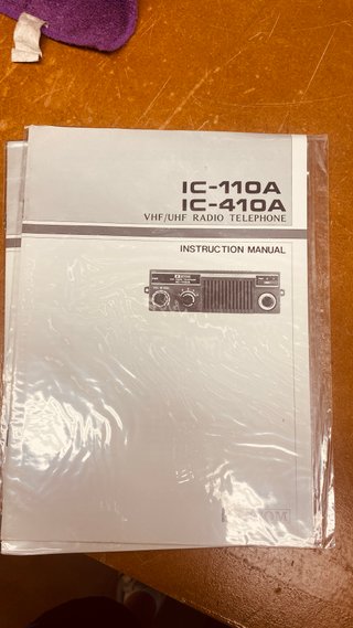 Emisora VHF ICOM IC-110A