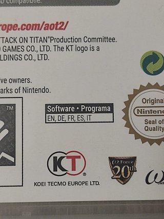 A.O.T. 2 Nintendo Switch