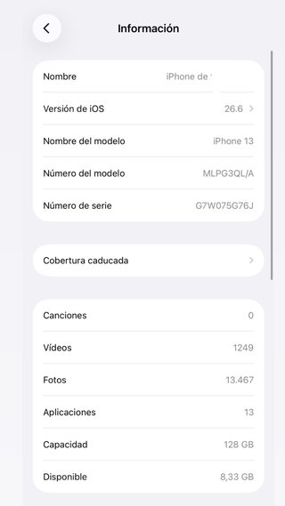 iPhone 13 Blanco