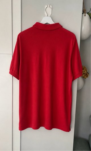 Polo Lacoste Rojo Talla XXL
