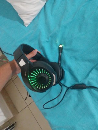 Cuffie da gaming nere