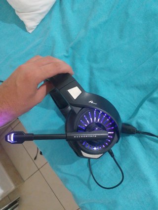 Cuffie da gaming nere