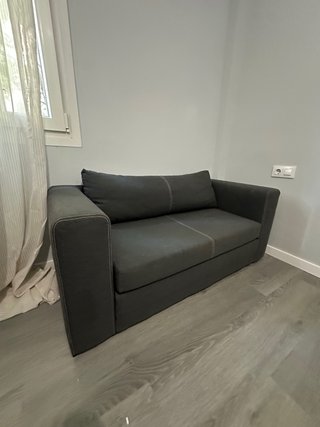 Sofá Cama 2 Plazas Gris