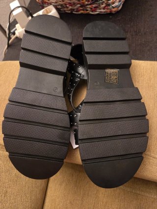 Sandalias Plataforma Tachuelas Talla 41