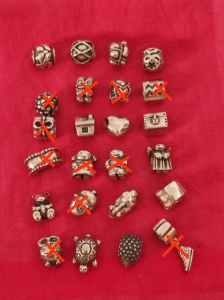 Charm Plata Pandora Originales