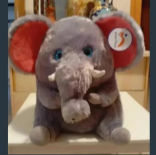 Peluche Elefante Gris 50cm