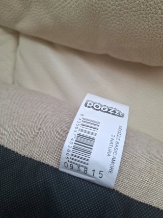 Cama para perros Dogzzz beige NUEVA