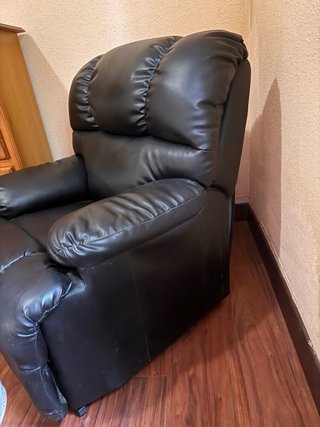Sillón reclinable con mando
