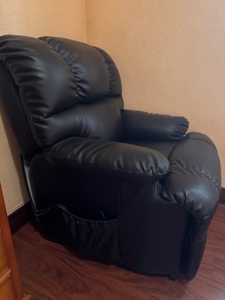 Sillón reclinable con mando
