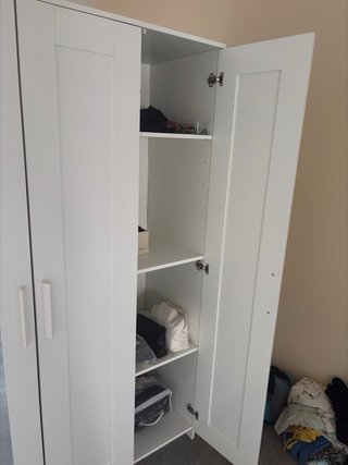 Armario IKEA BRIMNES 3 puertas blanco