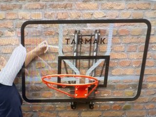 Canasta baloncesto Tarmak pared