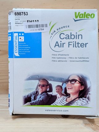 Filtro Habitáculo Valeo 698753 Essential