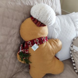 Pupazzo Cuscino Gingerbread Natale
