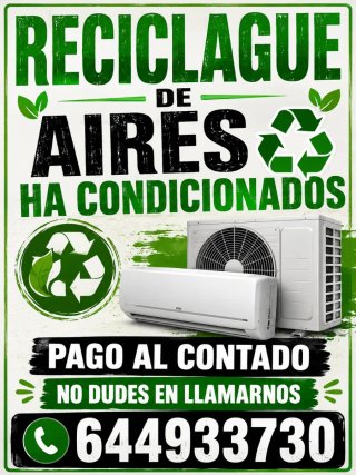 Riciclaggio di condizionatori d'aria