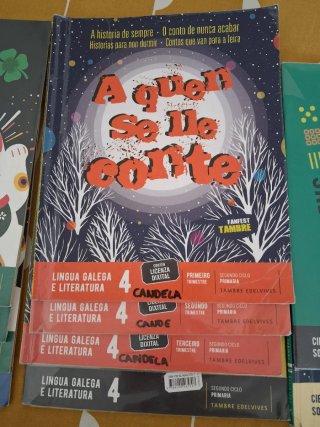 Matemáticas 4, Lengua, Lingua Galega, Ciencias Soc