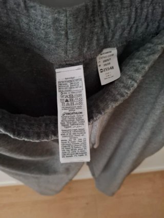 Pantalón chándal gris Decathlon
