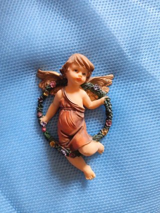 Angelitos de Resina para Colgar